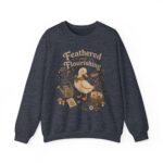 Duck Gardening Sweatshirt — "Feathered and Flourishing" Cozy Crewneck