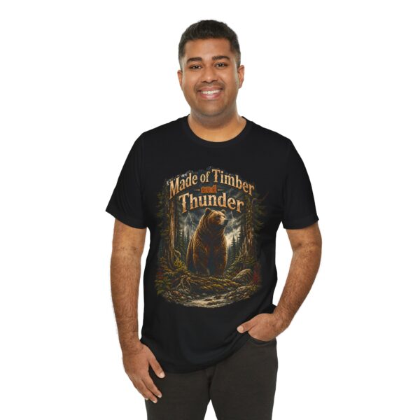 Made of Timber and Thunder Bear T-Shirt