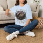 Dawn Chorus Bird T-Shirt — 'Dreadful Hour' Vintage Nature Tee