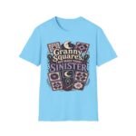 Granny Squares But Make Them Sinister T-Shirt — Gothic Crochet Retro Tee