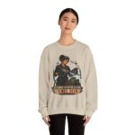 Crewneck Sweatshirt — "Cleaning Up After Aliens Since 3024" Retro Sci‑Fi Crew