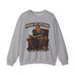 Mosh Pit Veteran Crewneck Sweatshirt — "Storytime Champion" Concert-Scene Pullover