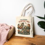 Tote Bag — "Delivering Heartfelt Mail, One Planet at a Time" Eco Canvas Tote