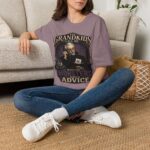 Grandpa T-Shirt — “The Grandkids Call Me When the Monsters Need Advice” Vintage Grandpa Tee