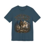 Raised on Grit and Tall Pines Mountain Tee