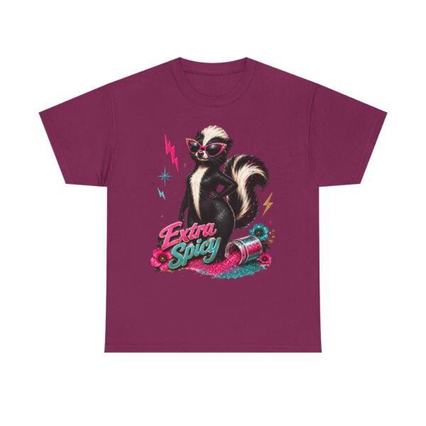 Extra Spicy Skunk T-Shirt – Retro Cute Graphic Tee