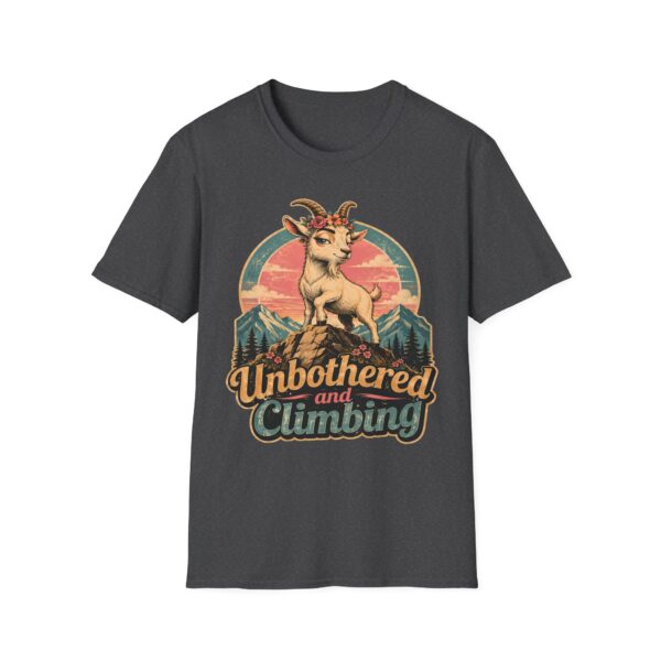 Unbothered and Climbing Goat Mountain T-Shirt