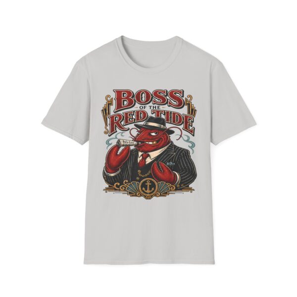 T-Shirt — "Boss of the Red Tide" Vintage Lobster Graphic Tee