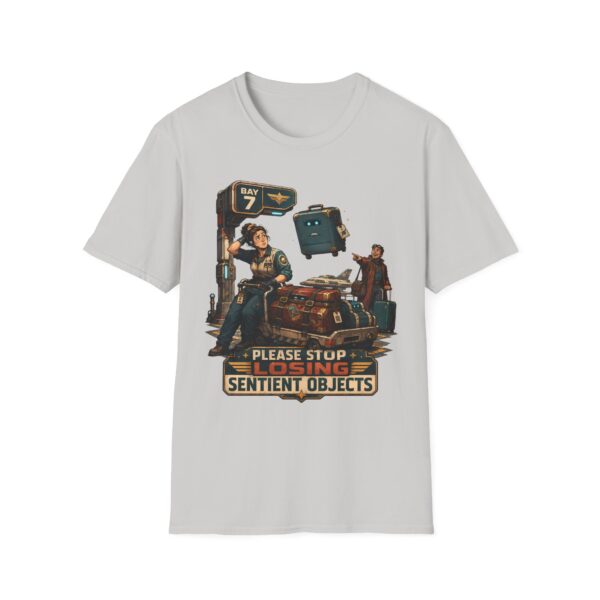Please Stop Releasing Sentient Objects Sci-Fi Humor T-Shirt