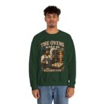 Baker Crewneck Sweatshirt — "The Ovens Wake Up Before I Do" Vintage Bakery Sweatshirt