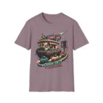 Comet Cafe T-Shirt — Retro Space Diner Graphic Tee ("Open 24/7")