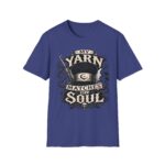 Witchy Knitting T-Shirt — "My Yarn Matches My Soul"