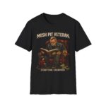 Mosh Pit Veteran T-Shirt — 'Storytime Champion' Band Tee for Concert Fans