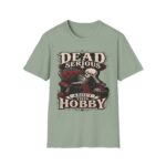 Dead Serious About This Hobby Skeleton Crochet Tee