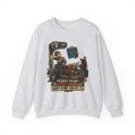 Please Stop Losing Sentient Objects Crewneck Sweatshirt — Retro Sci‑Fi Graphic
