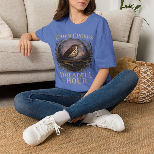 Dawn Chorus Bird T-Shirt — 'Dreadful Hour' Vintage Nature Tee