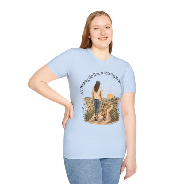 Walking the Dog, Whispering My Prayers T-Shirt