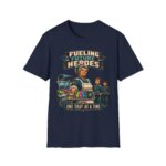 Fueling Future Heroes T-Shirt — One Tray at a Time (School Lunch Staff Appreciation)
