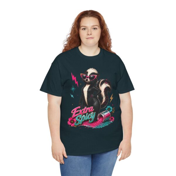 Extra Spicy Skunk T-Shirt – Retro Cute Graphic Tee