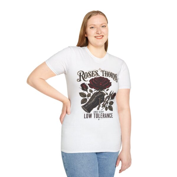 Roses, Thorns Tee — Vintage Rose Graphic T-Shirt