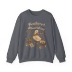 Duck Gardening Sweatshirt — "Feathered and Flourishing" Cozy Crewneck