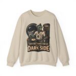 Crewneck Sweatshirt — "Serving Sunny-Side Up on the Dark Side" Alien Chef Graphic