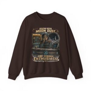 Room Key? Moon Dust and Minimal Enthusiasm Retro Space Crewneck