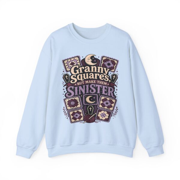 Granny Squares But Make Them Sinister Crewneck Sweatshirt
