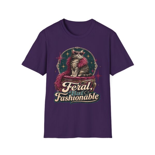 Feral But Fashionable Cat Tee