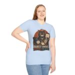 Barely Awake Office Cat T-Shirt — Funny Grumpy Cat Coffee Work Shirt