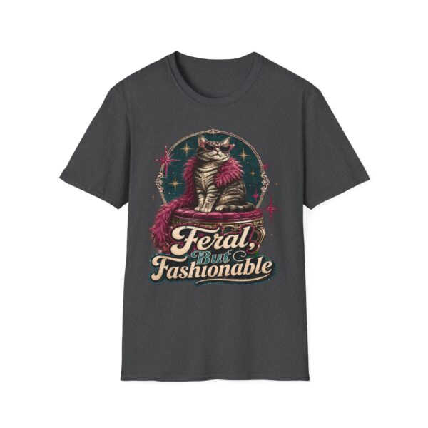 Feral But Fashionable Cat Tee