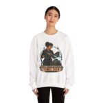 Crewneck Sweatshirt — "Cleaning Up After Aliens Since 3024" Retro Sci‑Fi Crew