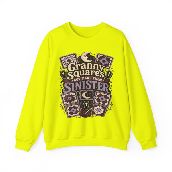 Granny Squares But Make Them Sinister Crewneck Sweatshirt