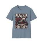 Dead Serious About This Hobby Skeleton Crochet Tee