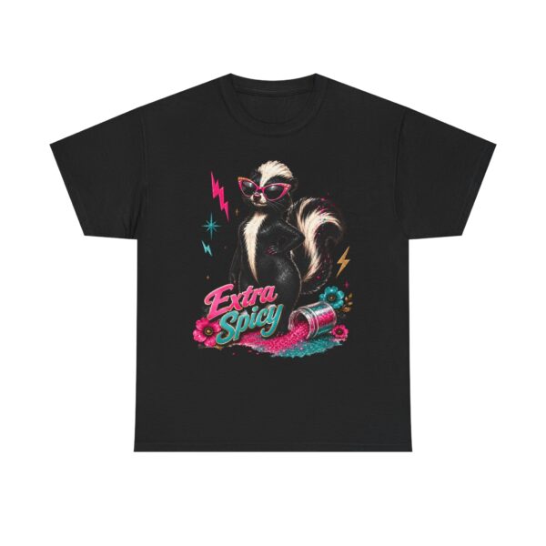 Extra Spicy Skunk T-Shirt – Retro Cute Graphic Tee