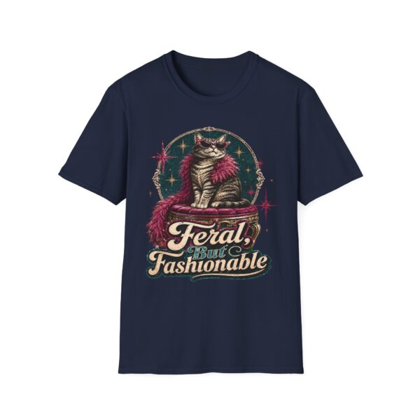 Feral But Fashionable Cat Tee