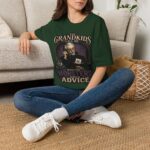 Grandpa T-Shirt — “The Grandkids Call Me When the Monsters Need Advice” Vintage Grandpa Tee