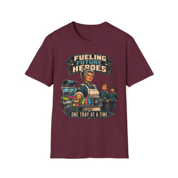 Fueling Future Heroes T-Shirt — One Tray at a Time (School Lunch Staff Appreciation)