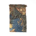 Woven Blanket - Moonlit Bunny Caravan Tapestry Throw