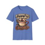My Morning Voice Is Caffeinated T-Shirt — Coffee, Mic & Soundwave Vintage Tee