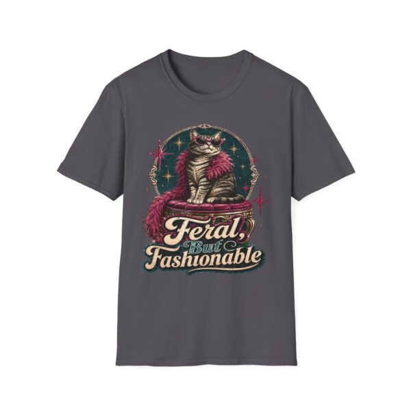 Feral But Fashionable Cat Tee