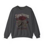 Crewneck Sweatshirt - Roses, Thorns and Very Low Tolerance Graphic