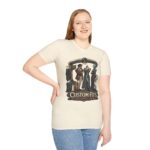 Vintage Tailor Shop T-Shirt — "Custom Fits" Fantasy RPG Graphic Tee
