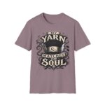 Witchy Knitting T-Shirt — "My Yarn Matches My Soul"