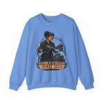 Crewneck Sweatshirt — "Cleaning Up After Aliens Since 3024" Retro Sci‑Fi Crew