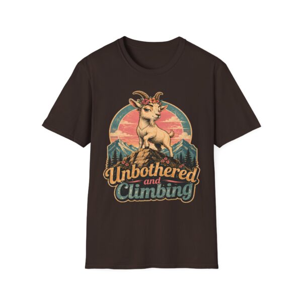 Unbothered and Climbing Goat Mountain T-Shirt