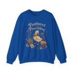 Duck Gardening Sweatshirt — "Feathered and Flourishing" Cozy Crewneck