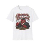 T-Shirt — "Boss of the Red Tide" Vintage Lobster Graphic Tee