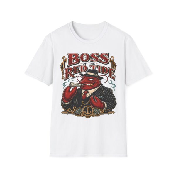 T-Shirt — "Boss of the Red Tide" Vintage Lobster Graphic Tee