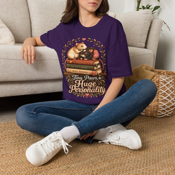 Rat Lover T-Shirt — "Tiny Paws, Huge Personality" Cute Pet Rat Tee